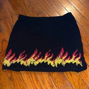 Mini fuego skirt